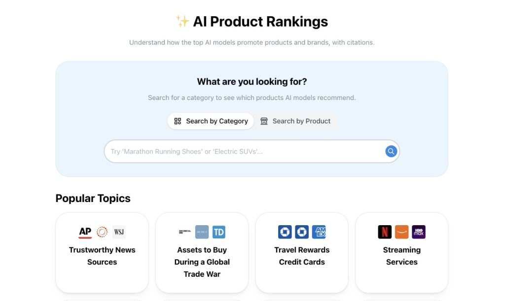 Product rank ai keyword research tool