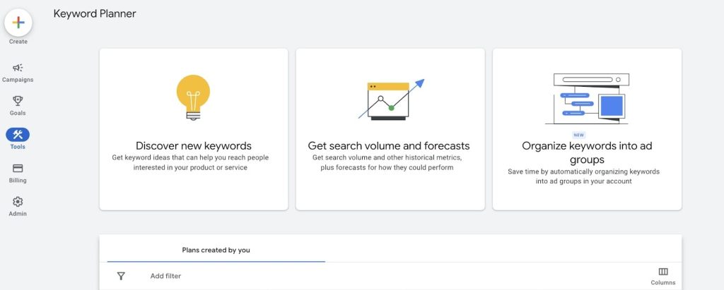 Google Keyword Planner