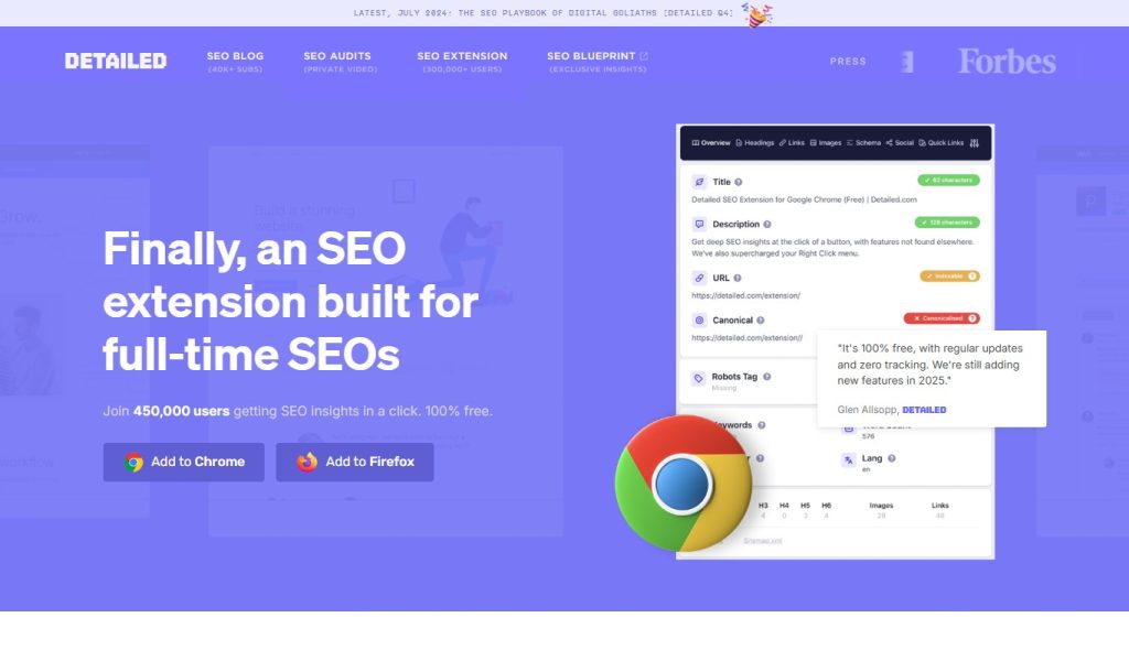 Detailed SEO Extension