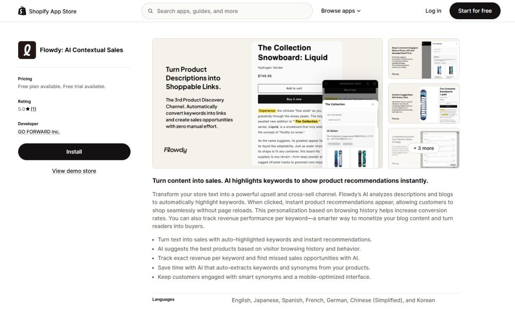 Flowdy Launches AI Tool to Turn Shopify Store Text Into Shoppable Links