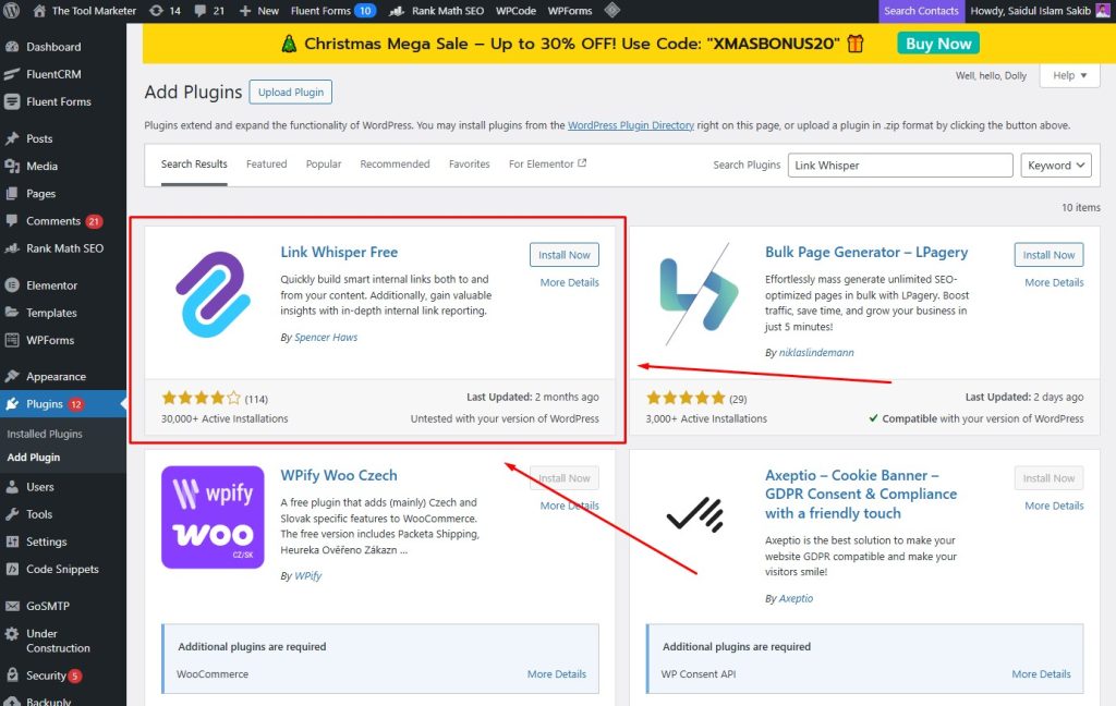 Link Whisper best seo plugin for wordpress..