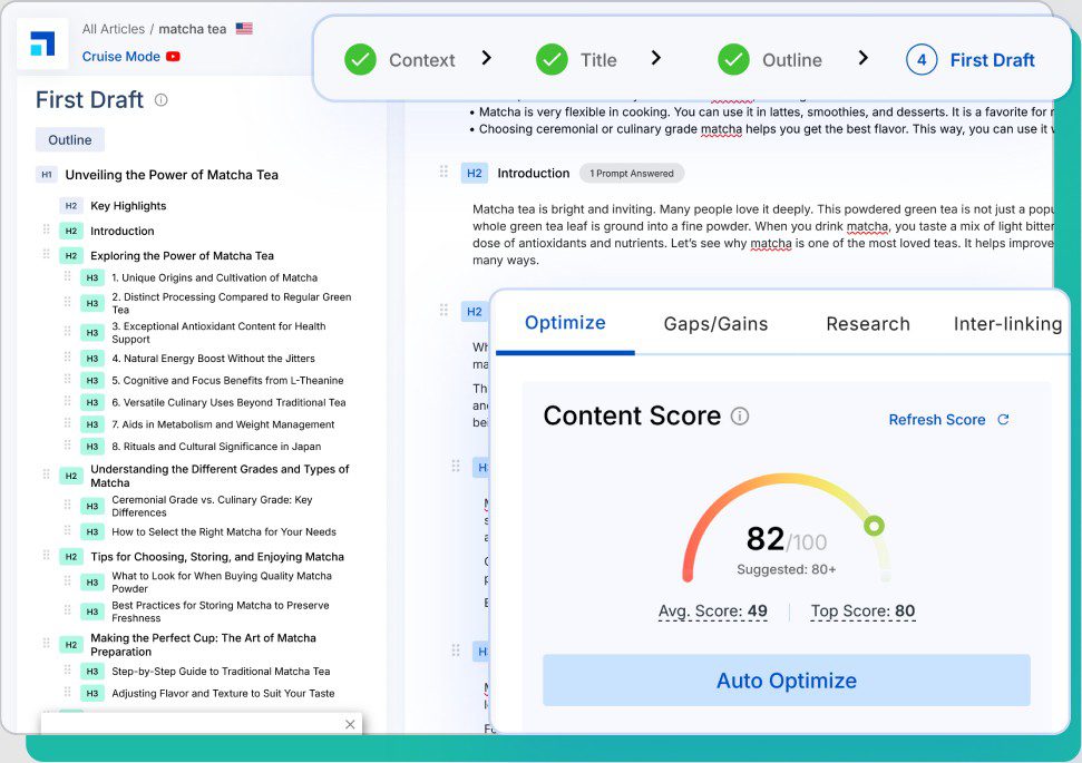 Scalenut content optimization tool