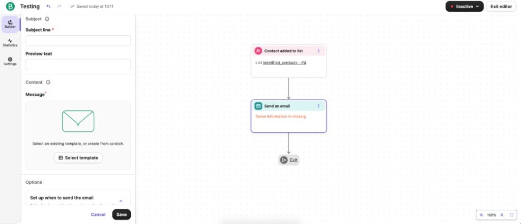 marketing automation tool brevo